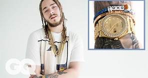 Post Malone Shows Off His Insane Jewelry Collection | GQ