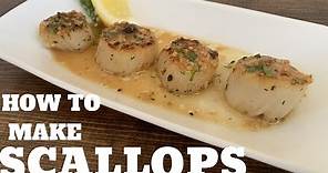 How to Cook Sea Scallops in a cast iron skillet