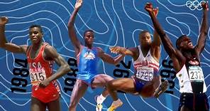 The Most Incredible Jumps in History! 🤯 Carl Lewis' Olympic Long Jump Legacy🥇