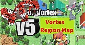 Pokémon Vortex V5 - Vortex Region Map + Encounter Tables