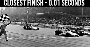 F1's Closest Race Finish - Full Story of the 1971 Italian Grand Prix