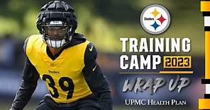 Minkah Fitzpatrick on-field interview + recap of August 8 practice | Steelers Training Camp Wrap-Up