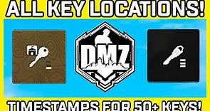 All DMZ Key Locations & How To Get More Keys Quickly (Warzone 2.0 DMZ Key Location Map)