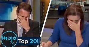 Top 20 Hilarious News Reporting Fails