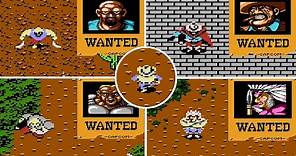 Game n°077 - Gun Smoke ( NES ) All bosses