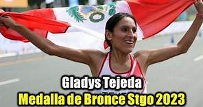Medalla de Bronce Gladys Tejeda Stgo 23