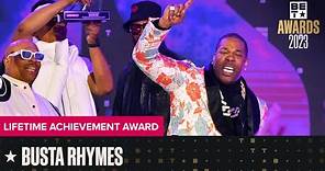 Congrats To Our 2023 Lifetime Achievement Award Recipient, Busta Rhymes! | BET Awards '23