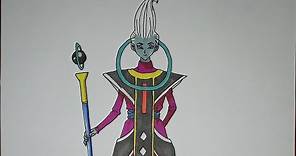 Como Dibujar a Whis ANGEL / HOW TO DRAW WHIS | Dragon Ball Súper/ Dibujo 23