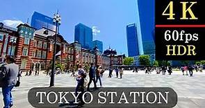 【4K】Tokyo Station to Imperial Palace / How to get to the Imperial palace from Tokyo Station? Vol.4