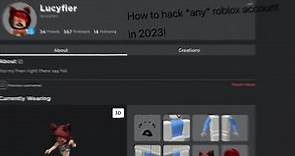How to HACK roblox accounts! [2023 WORKING]
