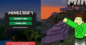 How to create a Minecraft account (BEDROCK and JAVA)