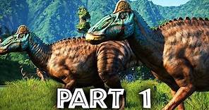 Jurassic World Evolution Gameplay Walkthrough Part 1 (Full Game)
