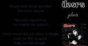 The Doors - Gloria [with lyrics on screen]