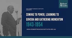 'Robert Menzies: The Art of Power' presented by Troy Bramston