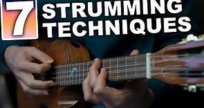 7 Great STRUMMING Techniques Every UKULELE Player Should Know