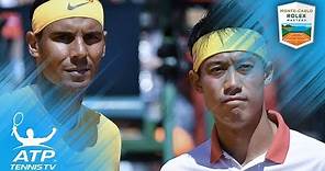 Nadal beats Nishikori to win 11th Monte-Carlo title | Monte-Carlo 2018 Final Highlights