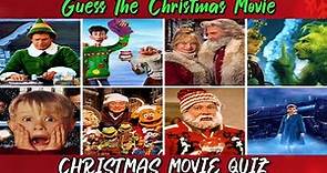 Guess The Christmas Movie By The Scene QuiZ | CHRISTMAS MOVIE QUIZ