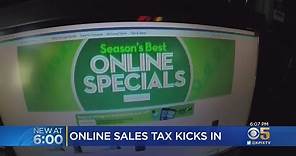 California Begins Collecting Sales Tax On Online Purchases