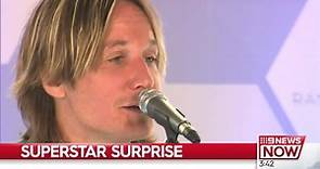Keith Urban has rolled into Toowoomba... - 9 News Queensland
