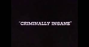 Criminally Insane (1975) Horror Movie  Priscilla Alden, Michael Flood, Jane Lambert, Nick Millard