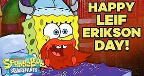 Happy Leif Erikson Day! 📅 “Bubble Buddy” 5 Minute Episode | SpongeBob