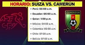 EN VIVO CAMERUN VS SUIZA(0-1) I... - MINDY Perú en Visto