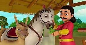 The Donkey and the Horse Telugu Stories for Kids Collection | infobells