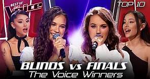 ICONIC The Voice WINNERS' FIRST & LAST: Blind Auditions vs Finals | Top 10