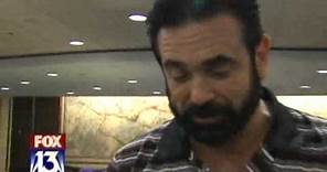 Billy Mays last interview coming off the plane RIP