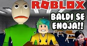 Baldi se Enoja | Baldi´s Basic in Education | Juegos Roblox Roleplay