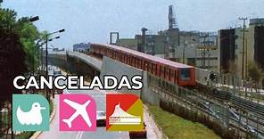 Estaciones CANCELADAS y Renombradas del Metro de la CDMX