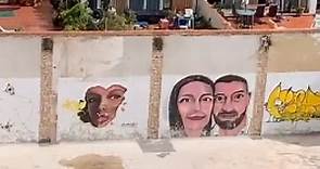 El inquietante grafiti de Rosa Peral y Pedro Rodríguez que ha aparecido en Barcelona