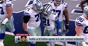 Cowboys tackle La'el Collins agrees to 5-year contract extension