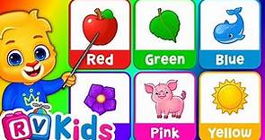 Learn Colors With Lucas and Ruby | Learning Video For Toddlers | 🌈 ...