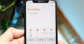 How To Set Daily Reminders On iPhone
