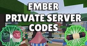 25 Private Server Codes For Ember | Shindo Life