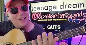 teenage dream - Olivia Rodrigo Guitar Tutorial (Beginner Lesson!)