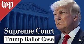 Supreme Court hears oral arguments in Trump ballot access case - 2/8 (FULL LIVE STREAM)