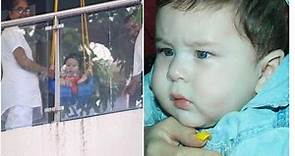 Taimur Ali Khan enjoying on swing is the cutest thing today