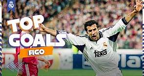 Luís FIGO's BEST Real Madrid GOALS!