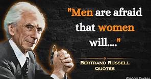 Bertrand Russell Quotes That Will Change Your Life | Great Wisdom by the Legendary Philosopher