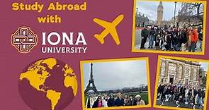Study Abroad at Iona University ✈️ 🌏