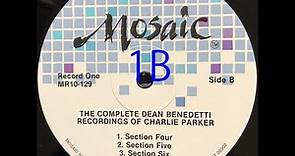 Benedetti Recordings Of Charlie Parker 1B