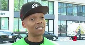 Ronnie DeVoe of New Edition and Bell Biv DeVoe Helps Feed the Homeless in Greensboro, NC on 4/23/23.