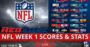 NFL RedZone Live Streaming Scoreboard | NFL Week 1 Highlights, Scores, News, Stats & Analysis