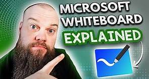 Microsoft Whiteboard Explained; Great Tool for Microsoft Teams!