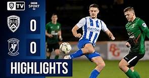 HIGHLIGHTS | Coleraine 0-0 Glentoran | 11th November 2022