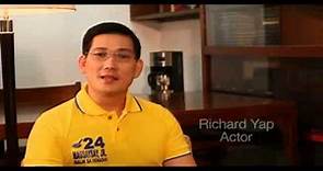 Ramon Magsaysay Jr TV ad with Richard Yap 'Ser Chief'
