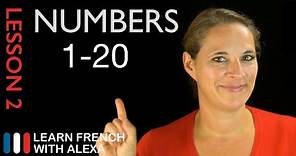 French Numbers 1 to 20 (French Essentials Lesson 2)
