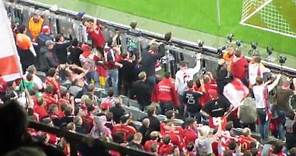 Gol de Robben 3-0 en 73' + Euforia grada que responde al speaker/Bayern Múnich 4-Barça 0